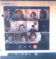 初めてのライン通話遠隔会議に挑戦しました